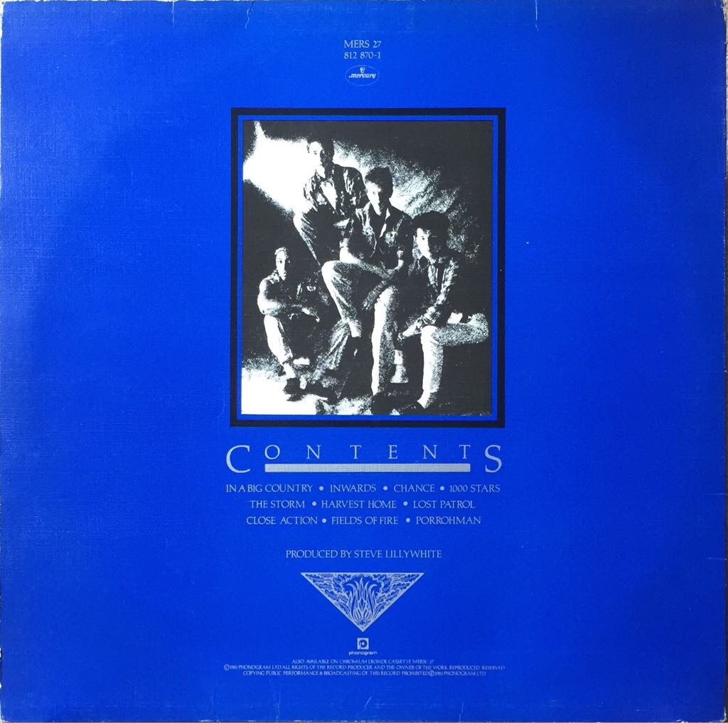 The Crossing - Big Country (12” - 49) music collectible - Main Image 2