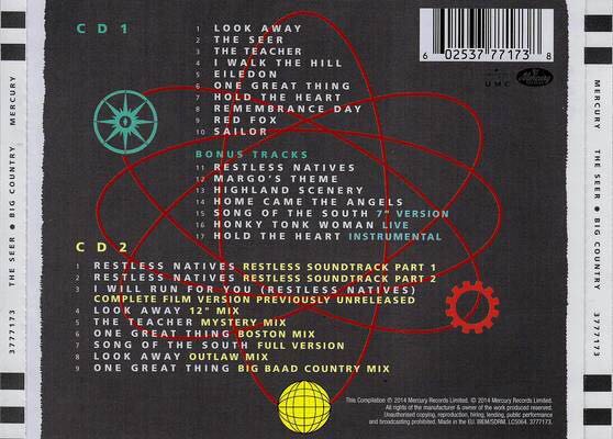 The Seer - Big Country (CD - 47) music collectible [Barcode 042282684424] - Main Image 2