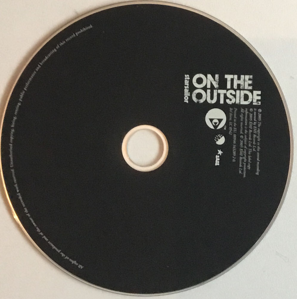 On The Outside - Starsailor (CD - 39) music collectible [Barcode 094634333122] - Main Image 4