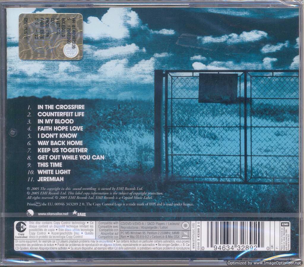 2006 On The Outside - Starsailor (CD) music collectible [Barcode 875444002121] - Main Image 2