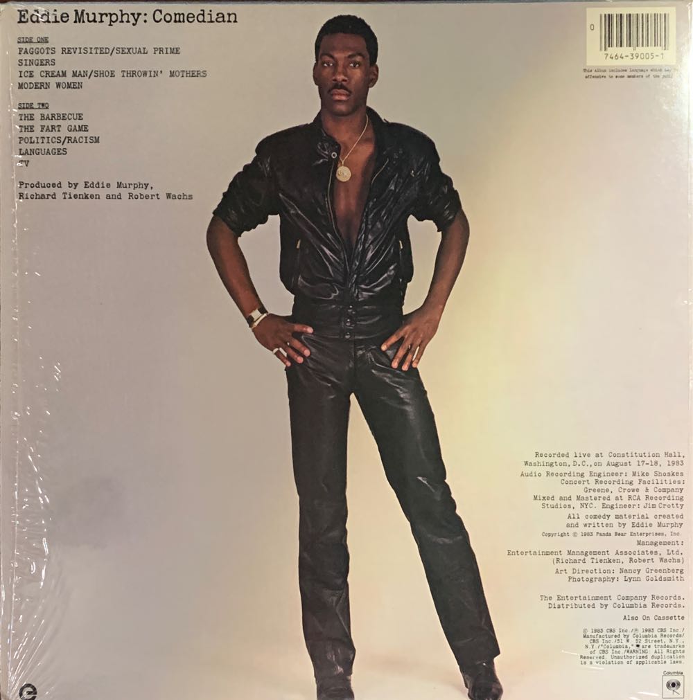 Comedian - Eddie Murphy (12” - 50) music collectible [Barcode 074643900515] - Main Image 2