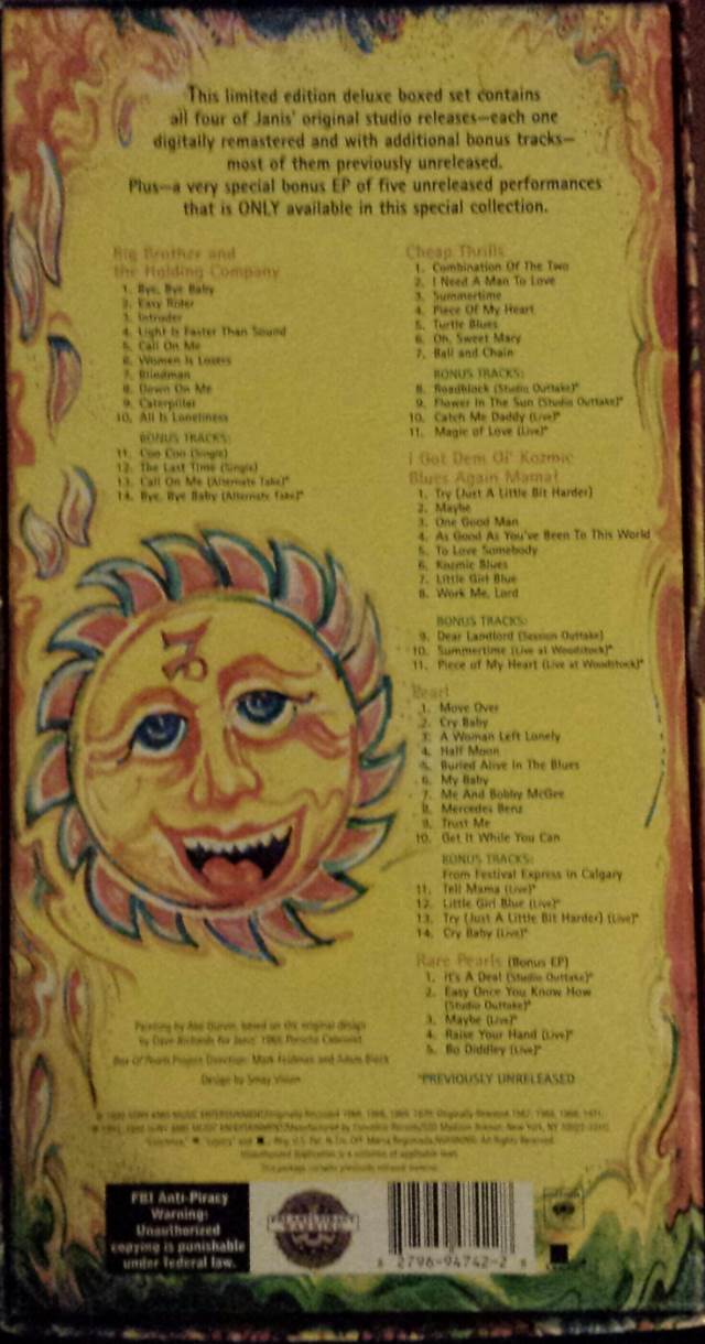 Box Of Pearls: The Janis Joplin Collection - Janis Joplin (CD) music collectible - Main Image 2