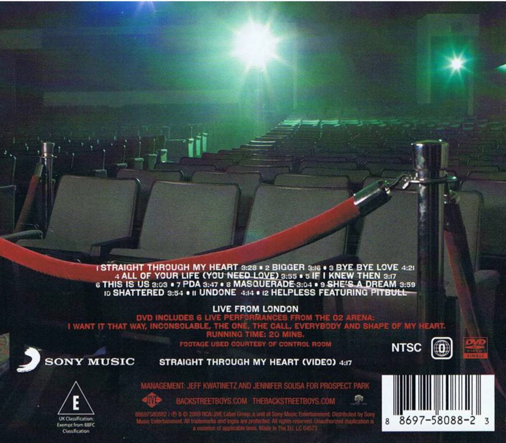 This Is Us - Backstreet Boys (CD) music collectible [Barcode 886975650422] - Main Image 2