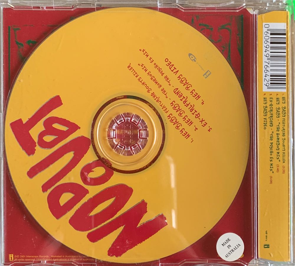 Hey Baby (single) - No Doubt (CD) music collectible [Barcode 606949766429] - Main Image 2