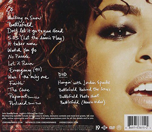 Battlefield - Jordin Sparks (CD) music collectible - Main Image 2