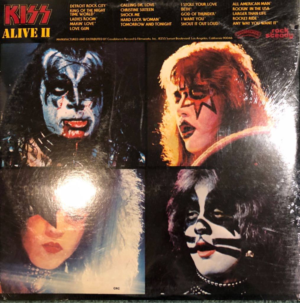 Alive II - Kiss (12”) music collectible - Main Image 2