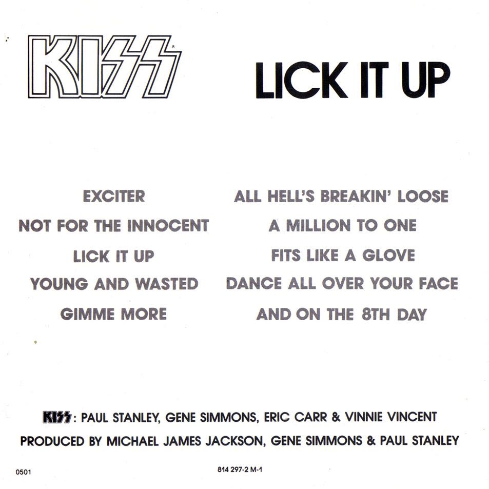 Lick It Up - Kiss (CD) music collectible [Barcode 042282472823] - Main Image 2