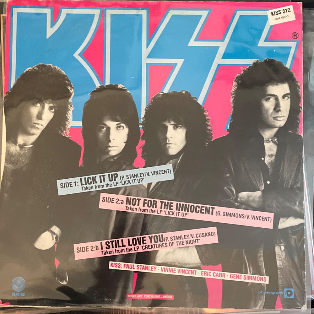 Lick It Up - Kiss (12”) music collectible - Main Image 2