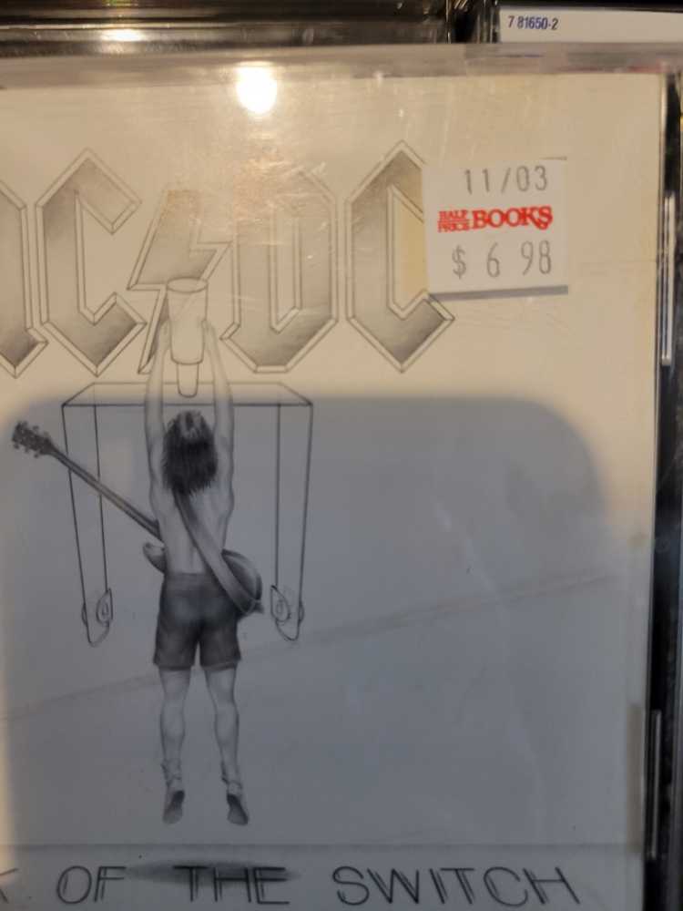 Flick Of The Switch - AC/DC (CD - 37) music collectible [Barcode 075679244826] - Main Image 3