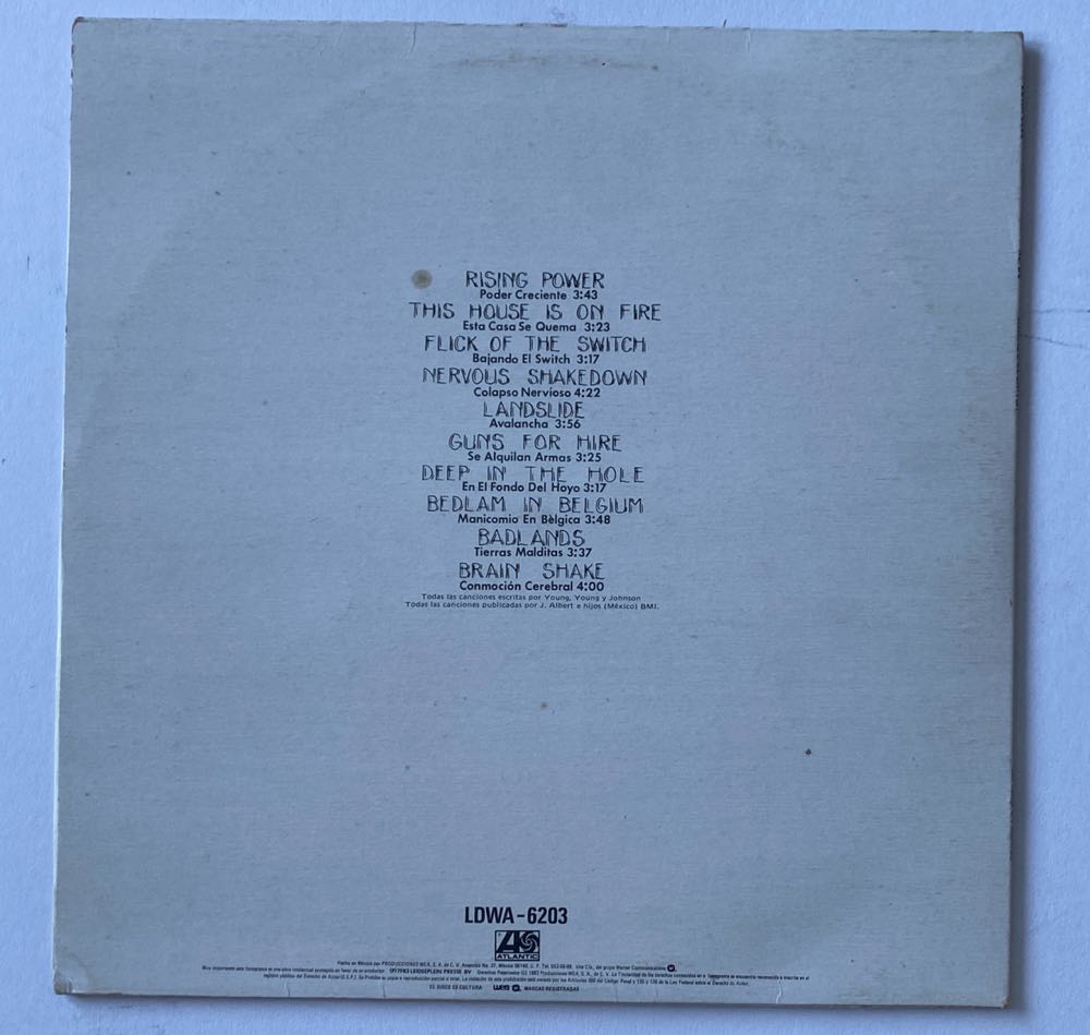 Flick Of The Switch - AC/DC (CD) music collectible [Barcode 5099708020927] - Main Image 2