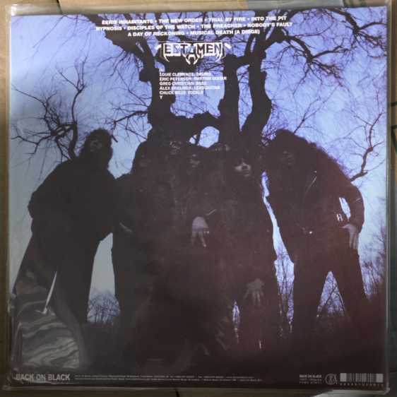 The New Order - Testament (39) music collectible [Barcode 803341334915] - Main Image 2