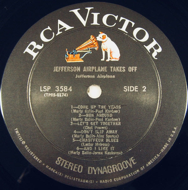 Jefferson Airplane Takes Off - Jefferson Airplane (12”) music collectible - Main Image 4