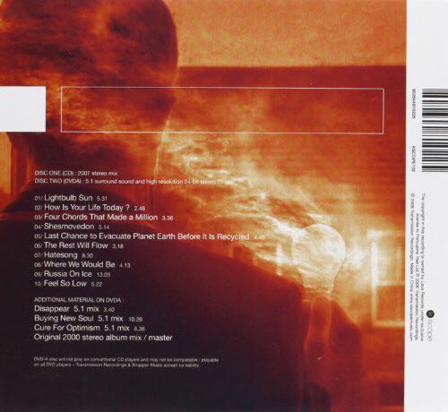 Lightbulb Sun - Porcupine Tree (CD) music collectible [Barcode 802644737928] - Main Image 2