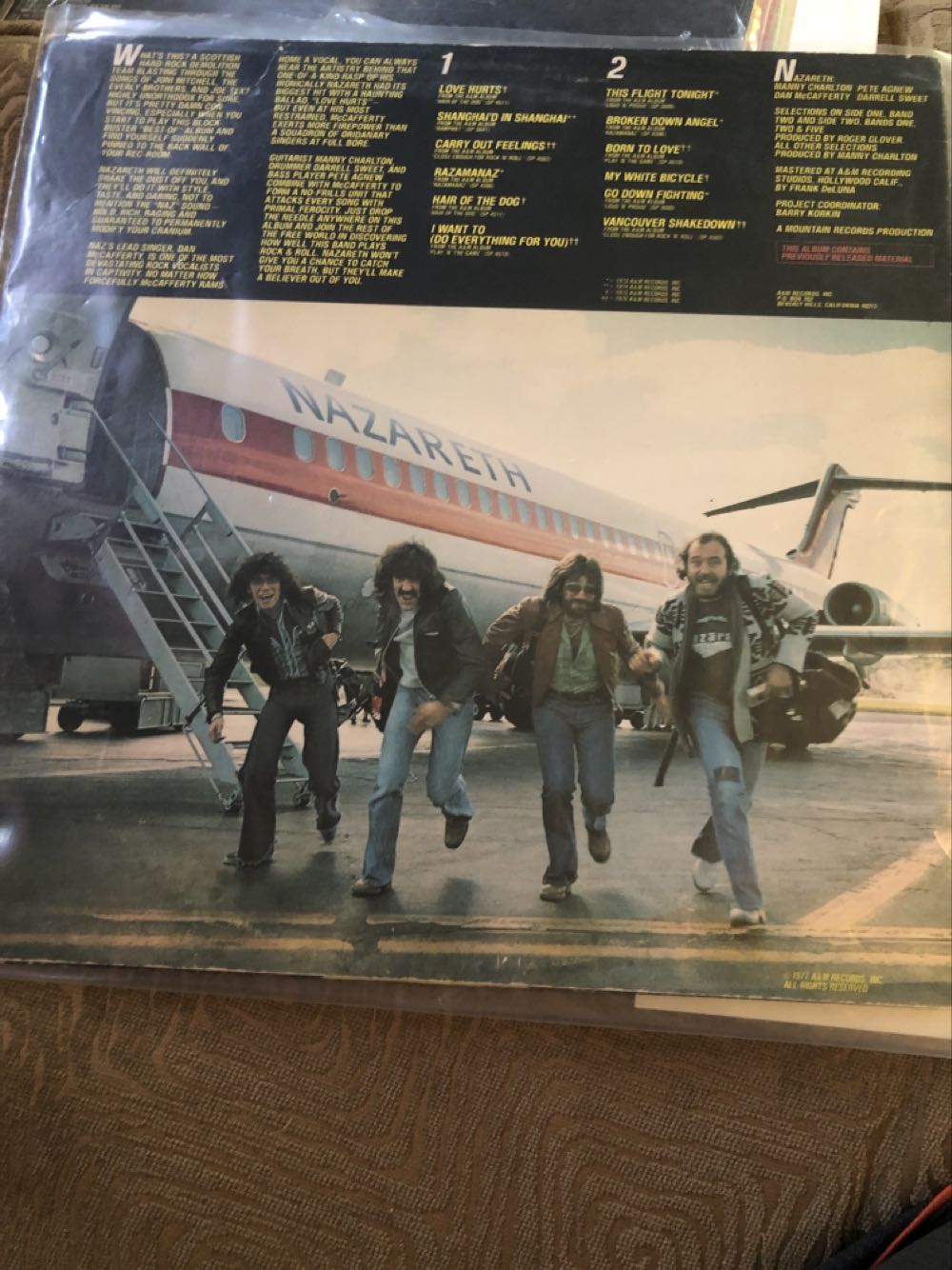Hot Tracks - Nazareth (12” - 44) music collectible - Main Image 2