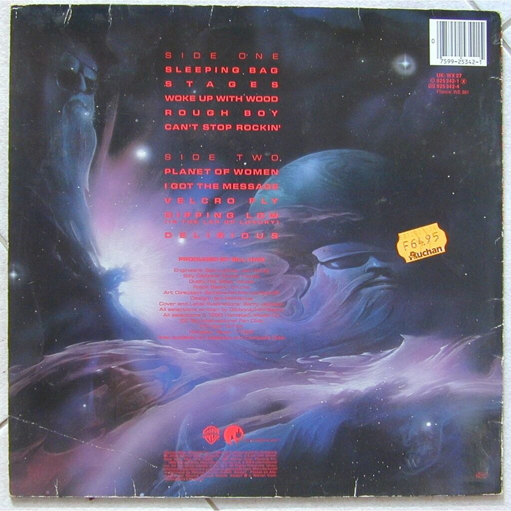 Afterburner - ZZ Top (MP3 - 38) music collectible [Barcode 0075992534222] - Main Image 2