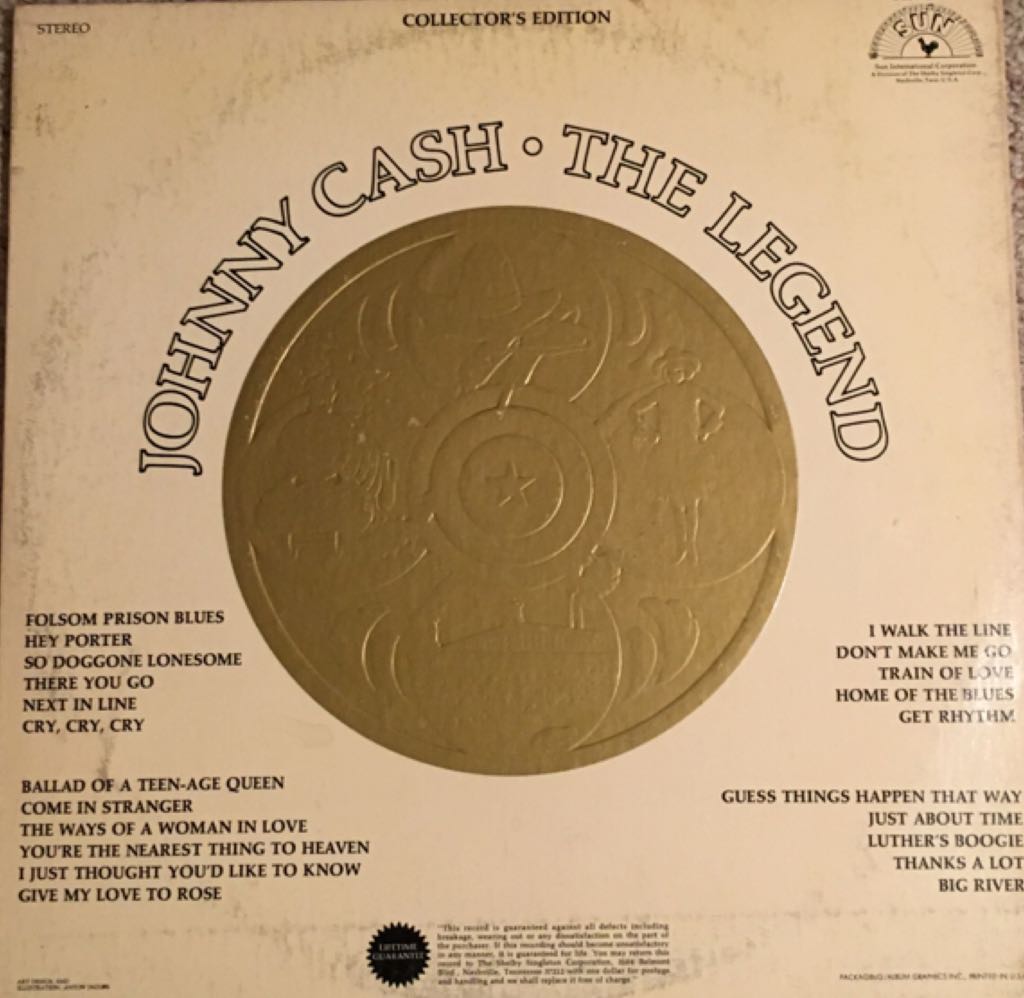 The Legend (Columbia) (Box Set) (MP3) - Cash, Johnny (CD) music collectible - Main Image 2