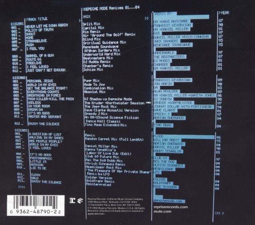 Remixes 81-04 - Depeche Mode (CD) music collectible [Barcode 724387455924] - Main Image 3