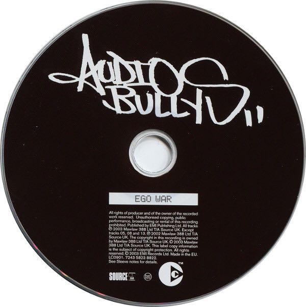 Ego War - Audio Bullys (CD - 51) music collectible [Barcode 724358238822] - Main Image 4