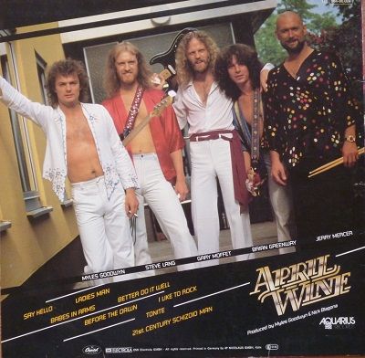 Harder Faster - April Wine (12” - 32.27) music collectible - Main Image 2