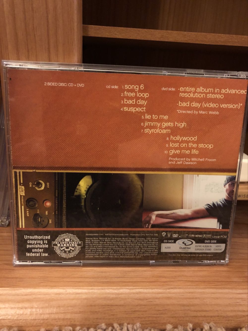 Daniel Powter - Powter, Daniel (MP3) music collectible - Main Image 2