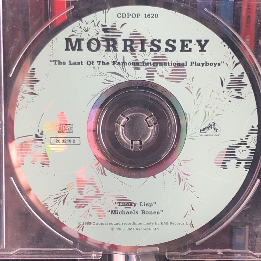 The Last of the Famous International Playboys (UK CD Single) - Morrissey (CD) music collectible [Barcode 5099920321826] - Main Image 3