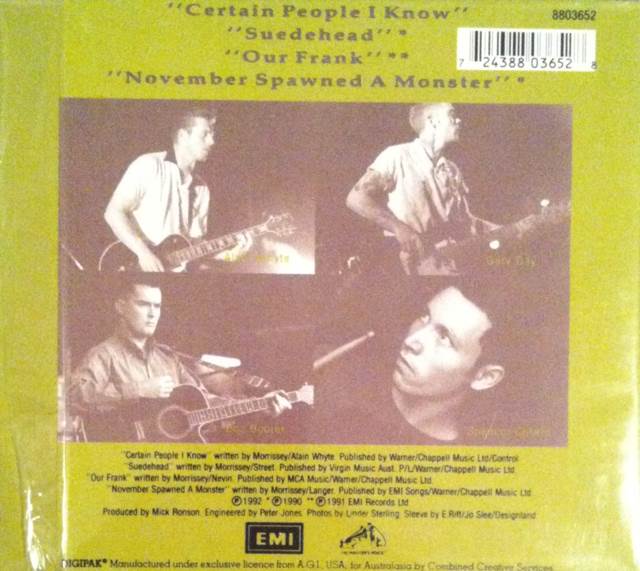 Certain People I Know - Morrissey (CD) music collectible - Main Image 2