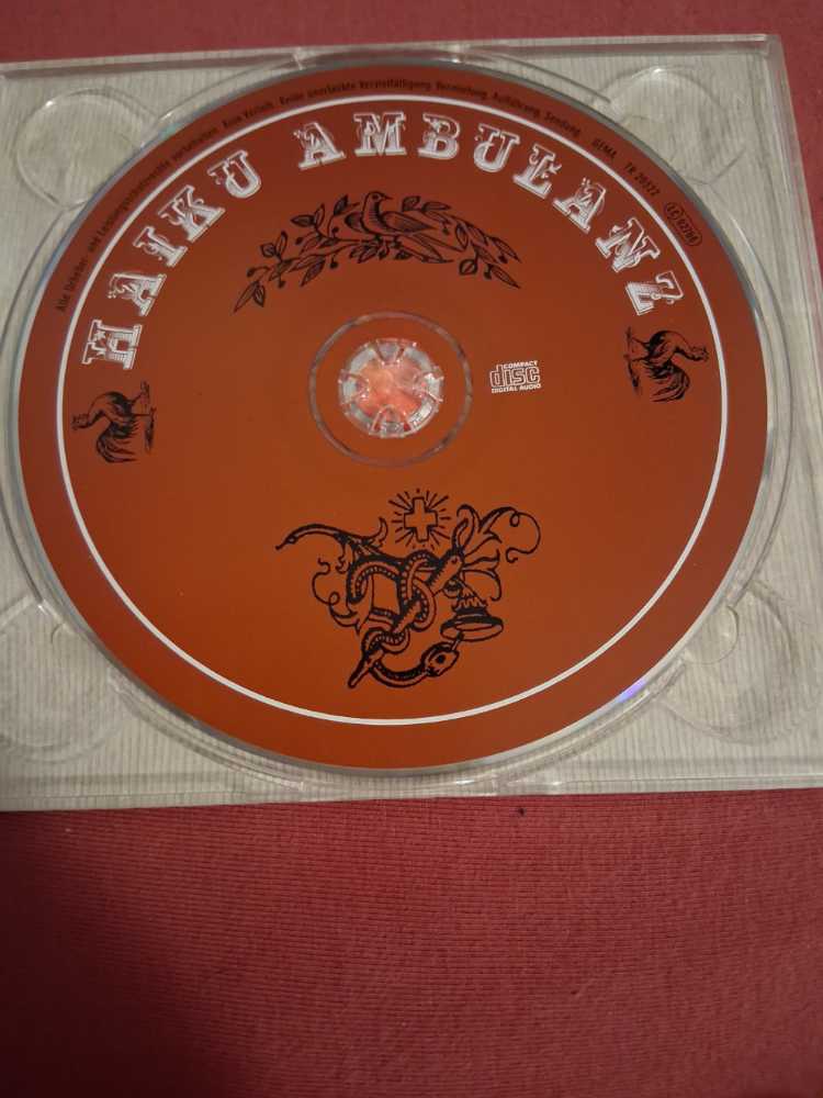 Haiku Ambulanz - Fink (CD) music collectible [Barcode 4015698271621] - Main Image 4