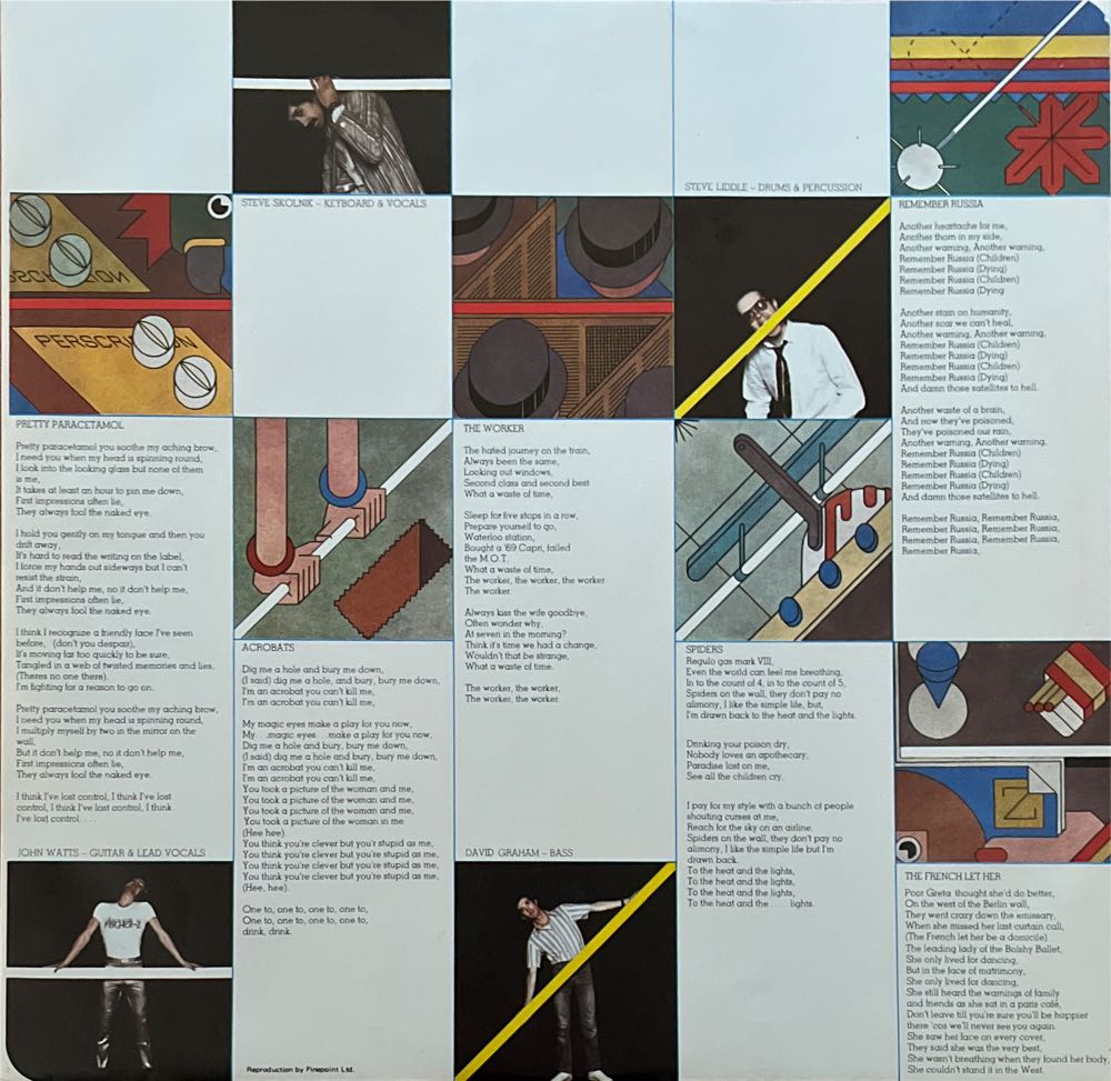 Word Salad - Fischer-Z (12” - 33) music collectible - Main Image 3