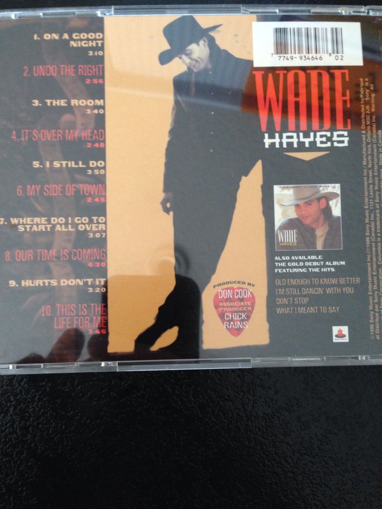 On a Good Night (MP3) - Hayes, Wade (MP3) music collectible [Barcode 074646756324] - Main Image 2