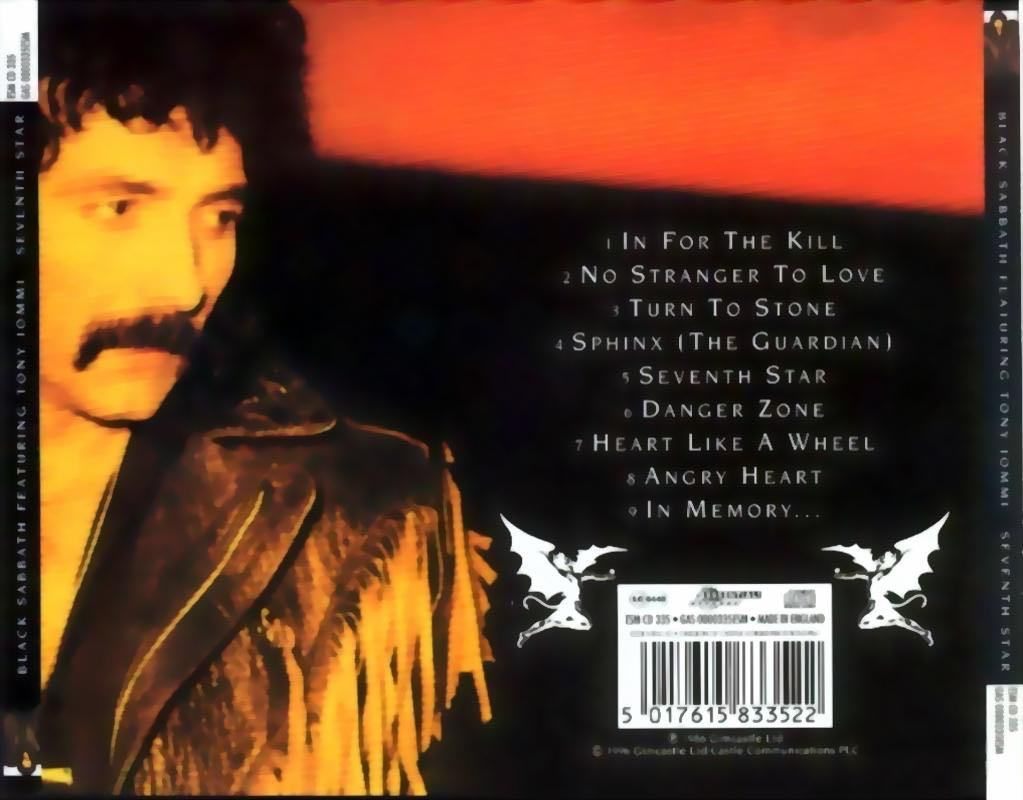 Seventh Star - Black Sabbath (35) music collectible - Main Image 2