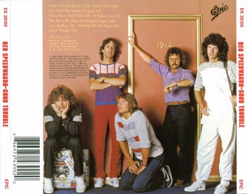 Good Trouble - REO Speedwagon (CD - 38) music collectible [Barcode 0074643810029] - Main Image 2