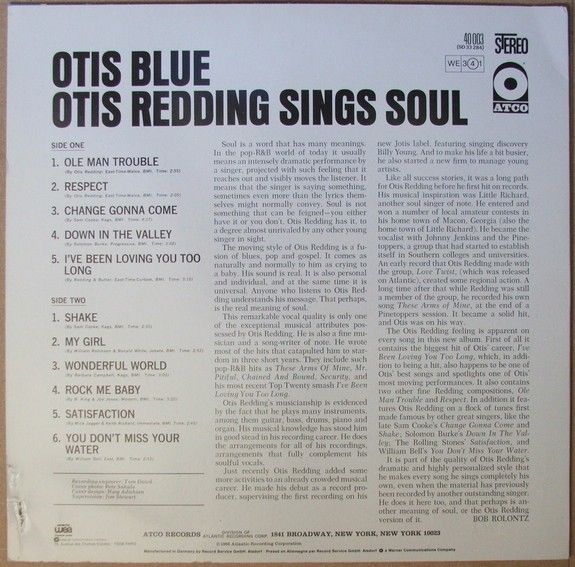Otis Blue - Otis Redding (12”) music collectible - Main Image 2
