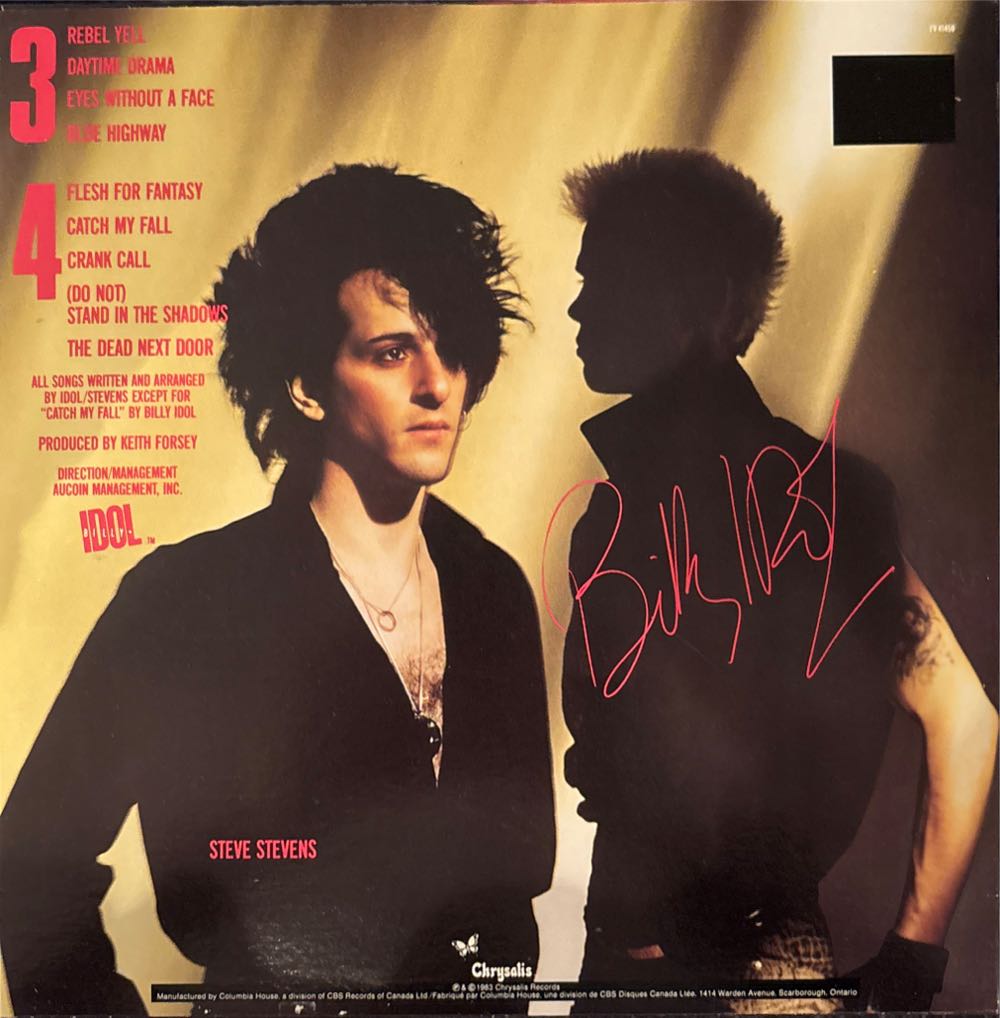 Rebel Yell - Billy Idol (12”) music collectible - Main Image 2
