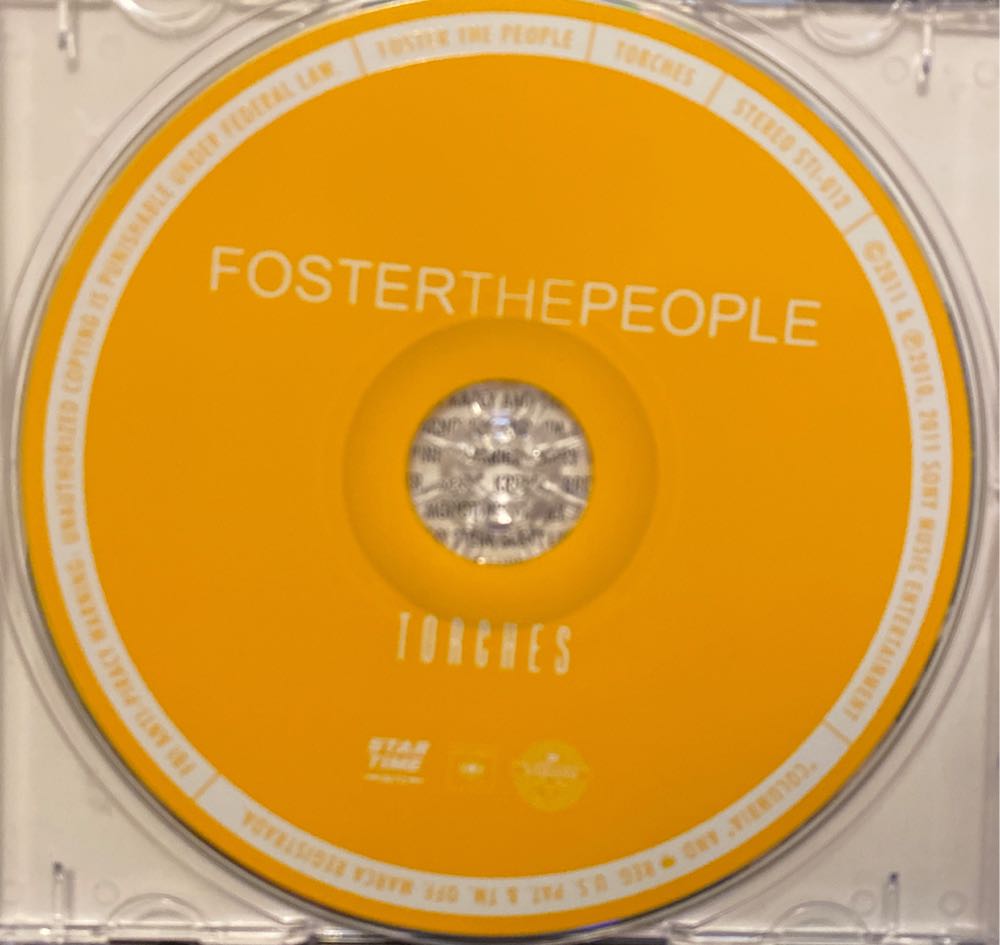 Torches - Foster The People (CD - 3824) music collectible [Barcode 886977445729] - Main Image 3