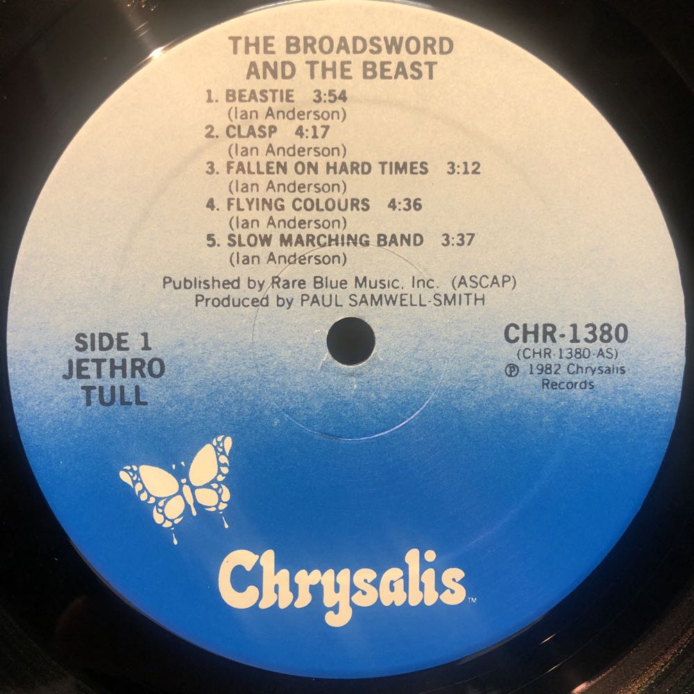 Broadsword and the Beast - Tull, Jethro (12” - 38) music collectible [Barcode 075585138011] - Main Image 3