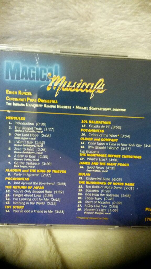 Magical Musicals - CPO - KUNZEL (CD - 76) music collectible [Barcode 089408048326] - Main Image 2