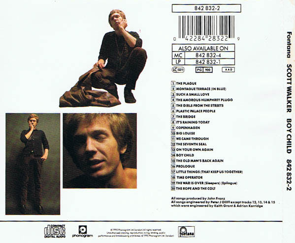 Boy Child: The Best of 1967 - 1970 - Scott Walker (CD) music collectible [Barcode 042284283229] - Main Image 2