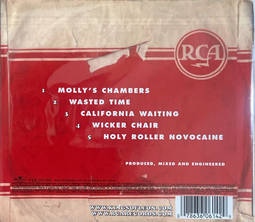 Holy Roller Novocaine - Kings Of Leon (CD) music collectible [Barcode 078636061429] - Main Image 2