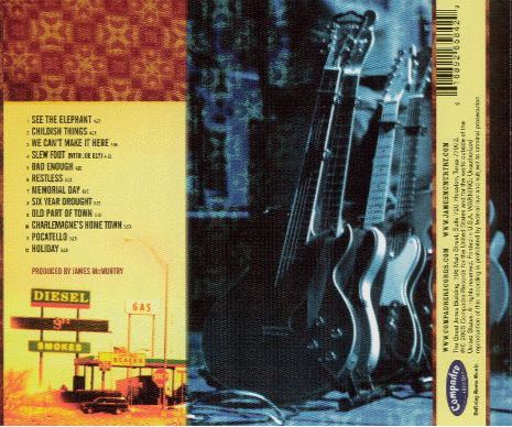 Childish Things - McMurtry, James (CD) music collectible [Barcode 616892658429] - Main Image 2