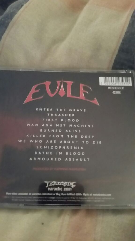 Enter the Grave - Evile (CD) music collectible [Barcode 5055006535310] - Main Image 2