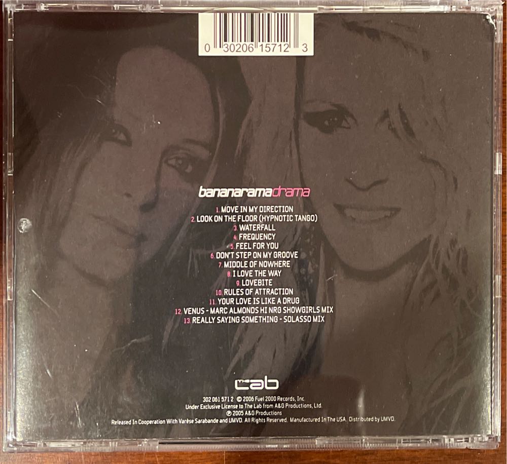 Drama - Bananarama (CD) music collectible [Barcode 030206157123] - Main Image 2