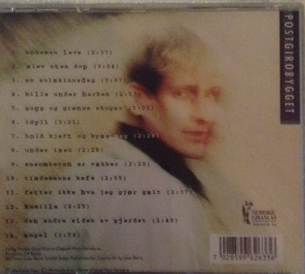 Melis (H) - Postgirobygget (CD) music collectible [Barcode 7028599626336] - Main Image 2