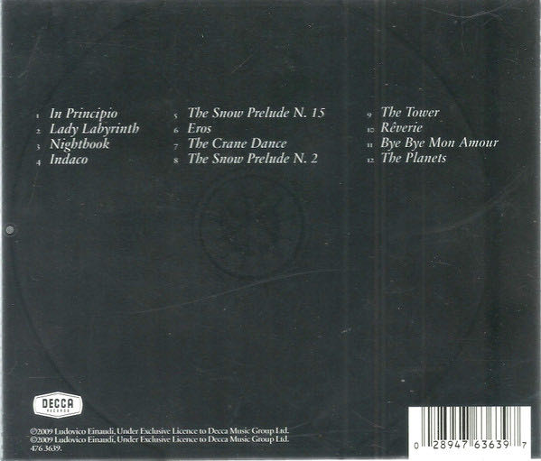 Nightbook - - Ludovico Einaudi (CD) music collectible [Barcode 028947636397] - Main Image 2