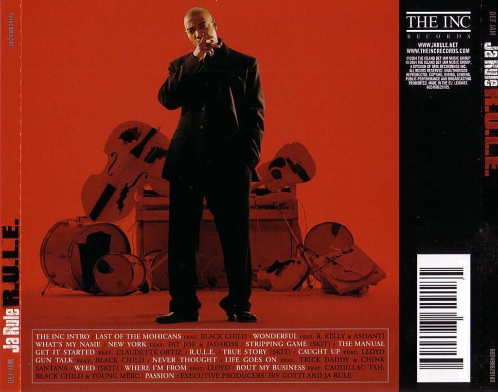 R.U.L.E. - Ja Rule (CD - 71) music collectible - Main Image 2