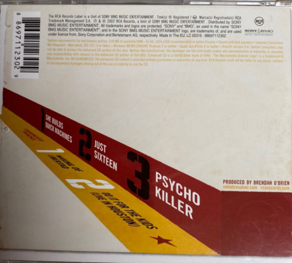 Melody and The Tyranny - Velvet Revolver (CD) music collectible [Barcode 886971123029] - Main Image 2
