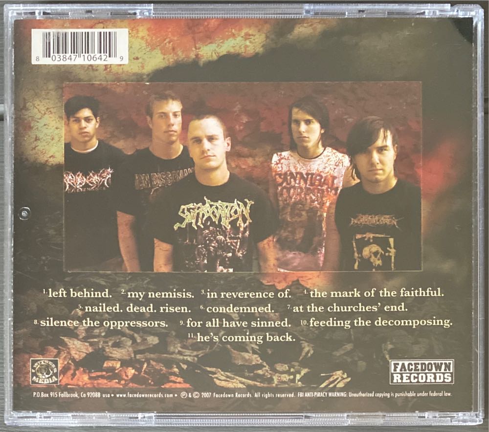 Nailed. Dead. Risen. - Impending Doom (CD) music collectible [Barcode 803847106429] - Main Image 2