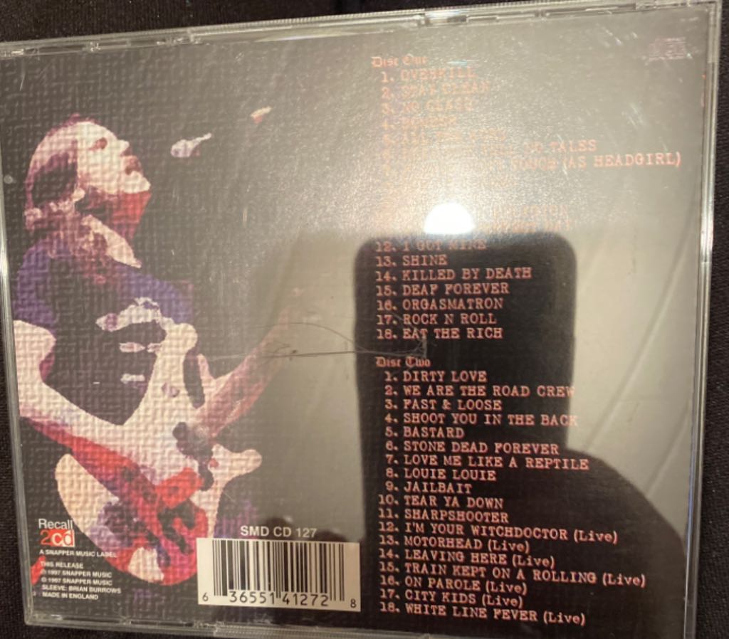 Take No Prisoners - Motörhead ‎ (CD) music collectible [Barcode 636551412728] - Main Image 2