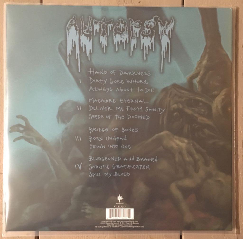Macabre Eternal - Autopsy (12” - 65) music collectible [Barcode 801056831712] - Main Image 2