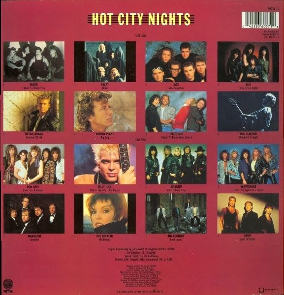 Hot City Nights  Bc - Various (12” - 10527) music collectible [Barcode 042283605718] - Main Image 2