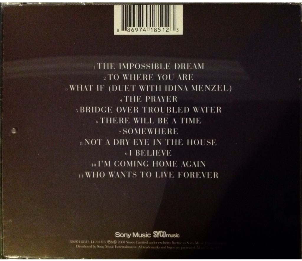 Rhydian - Rhydian (CD) music collectible [Barcode 886974185123] - Main Image 2